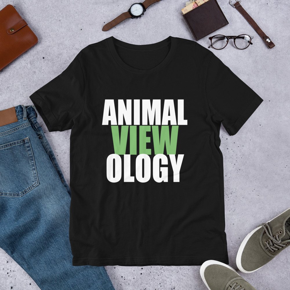 AnimalViewology Stacked Tee Front