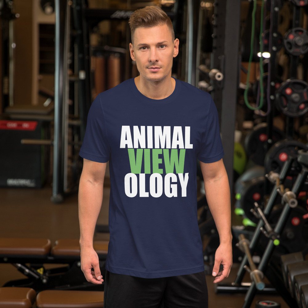 AnimalViewology Stacked Tee Front