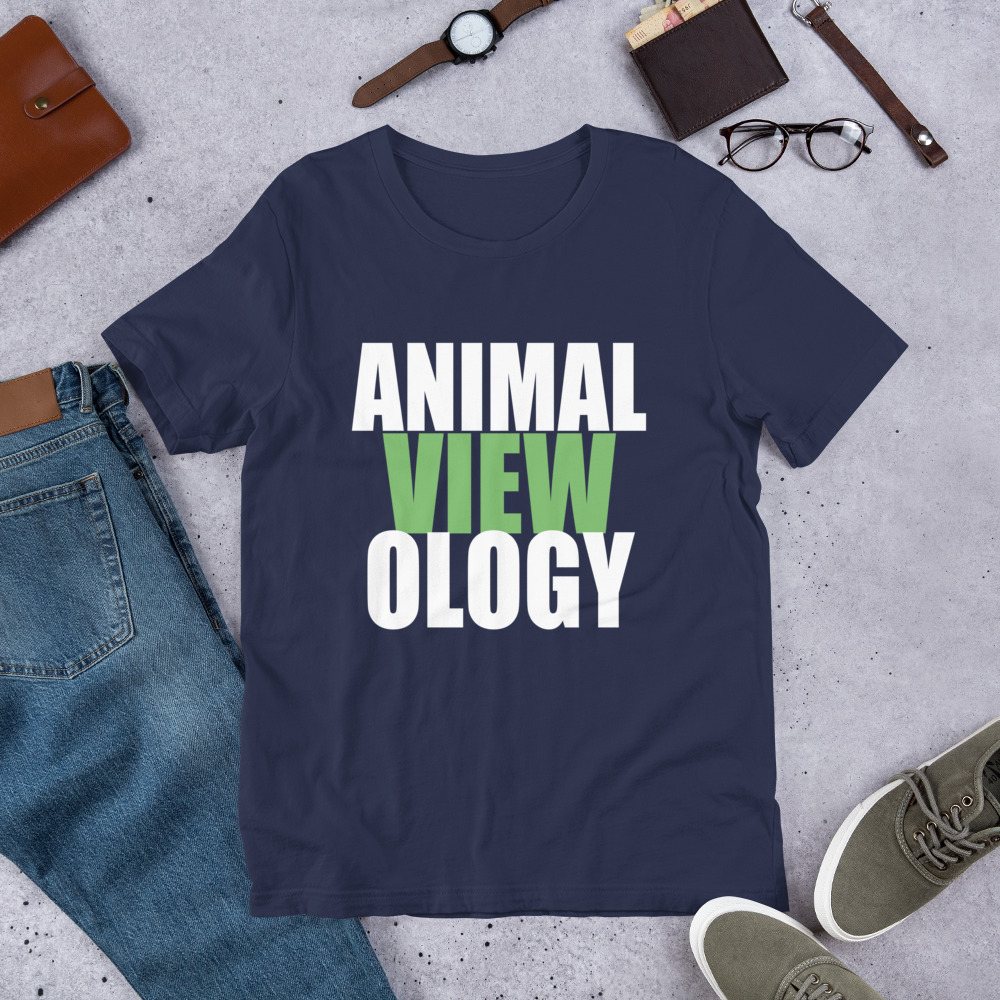 AnimalViewology Stacked Tee Front