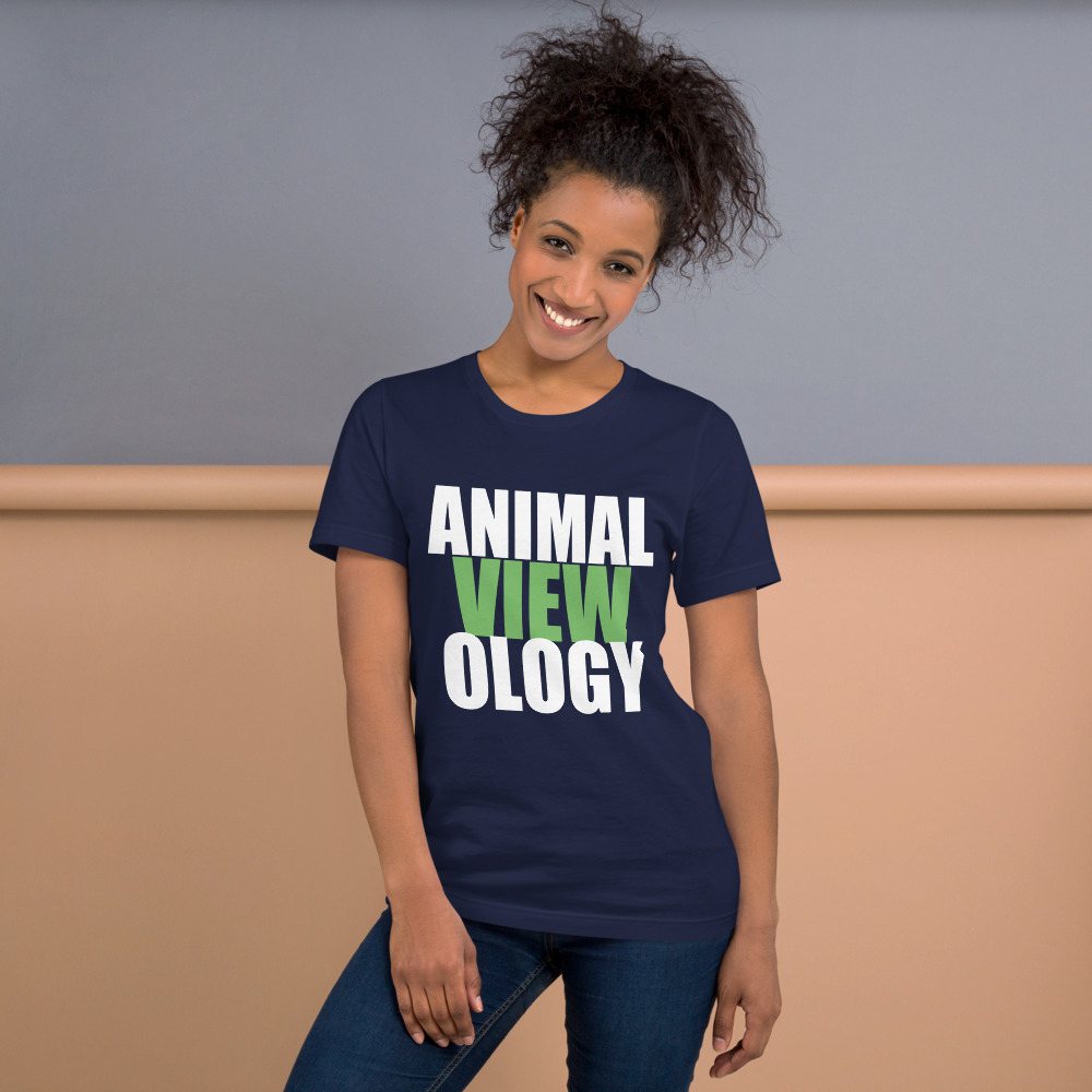 AnimalViewology Stacked Tee Front