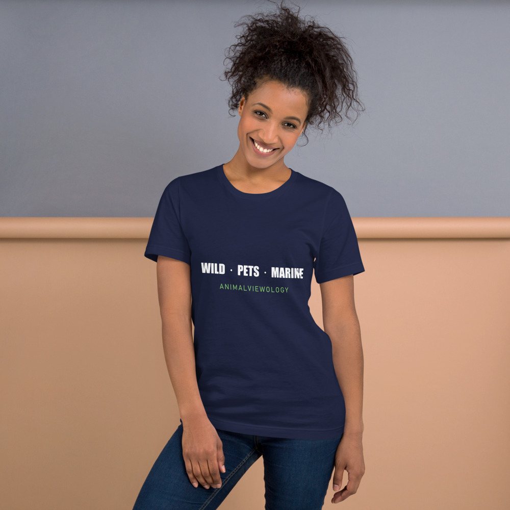 AnimalViewology Wild Pets Marine Tee Front