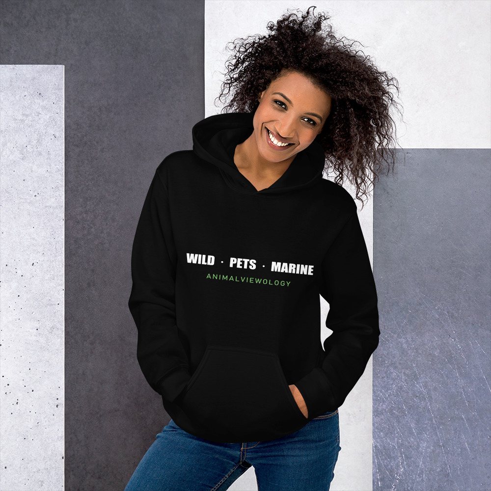 AnimalViewology Wild Pets Marine Hoodie Front