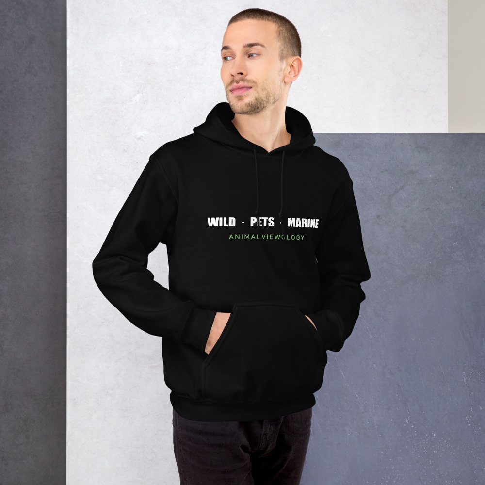 AnimalViewology Wild Pets Marine Hoodie Front