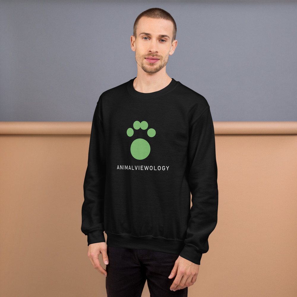 AnimalViewology Paw Sweatshirt Front