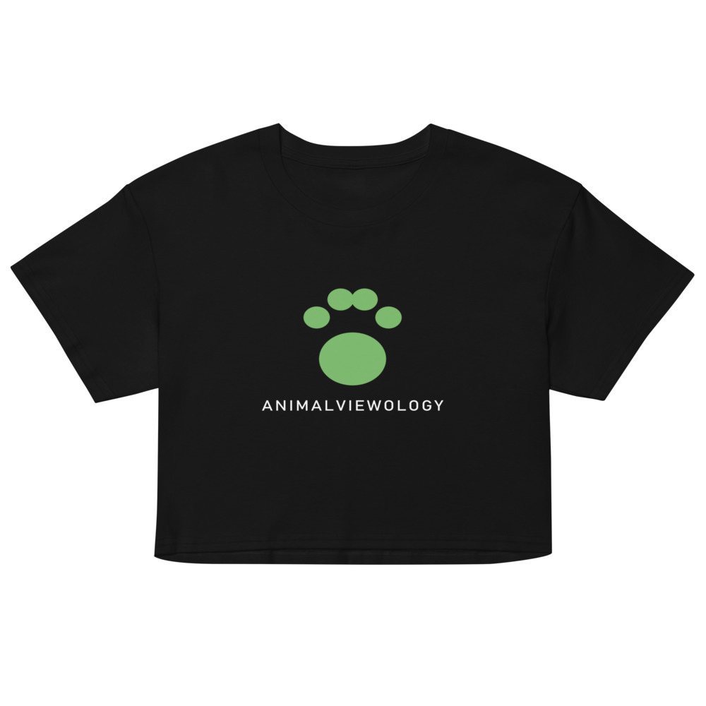 AnimalViewology Paw Crop Top