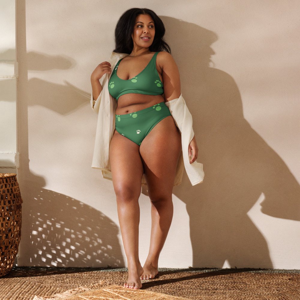 AnimalViewology Paws Bikini Front