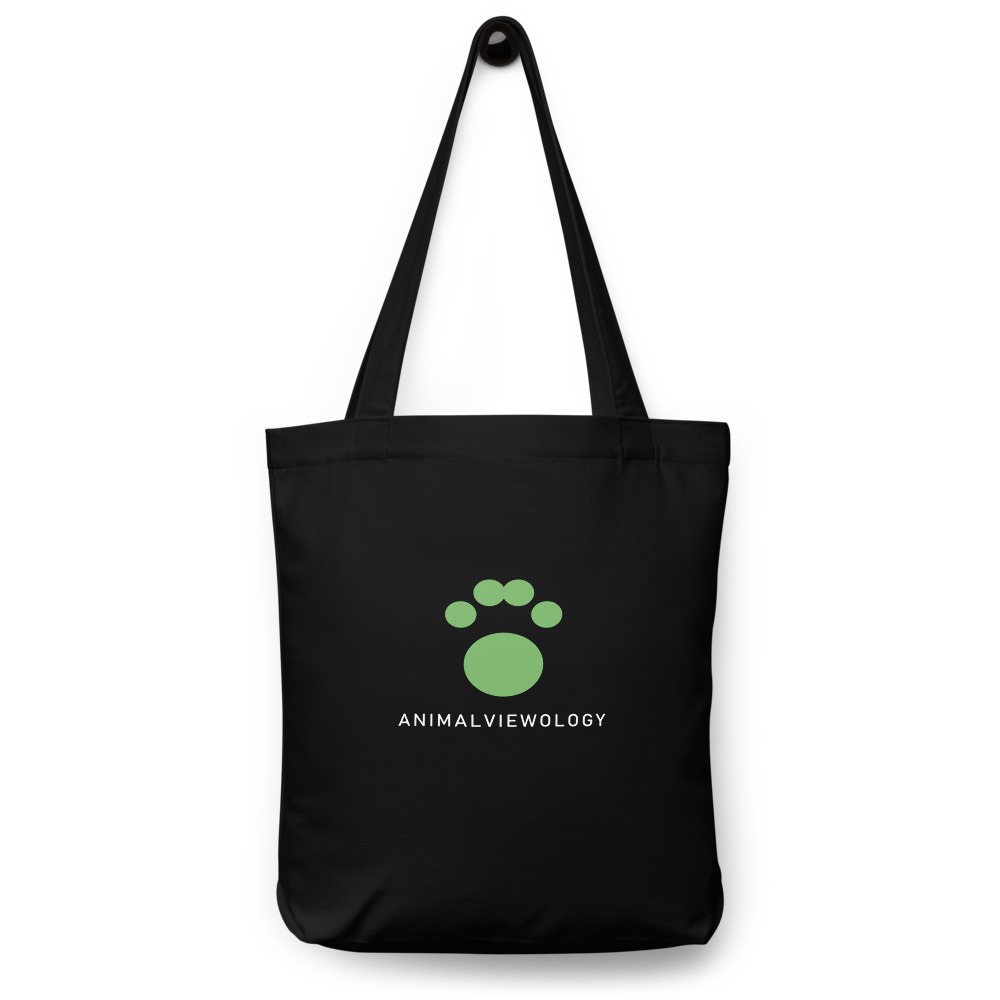 AnimalViewology Paw Tote Bag Front