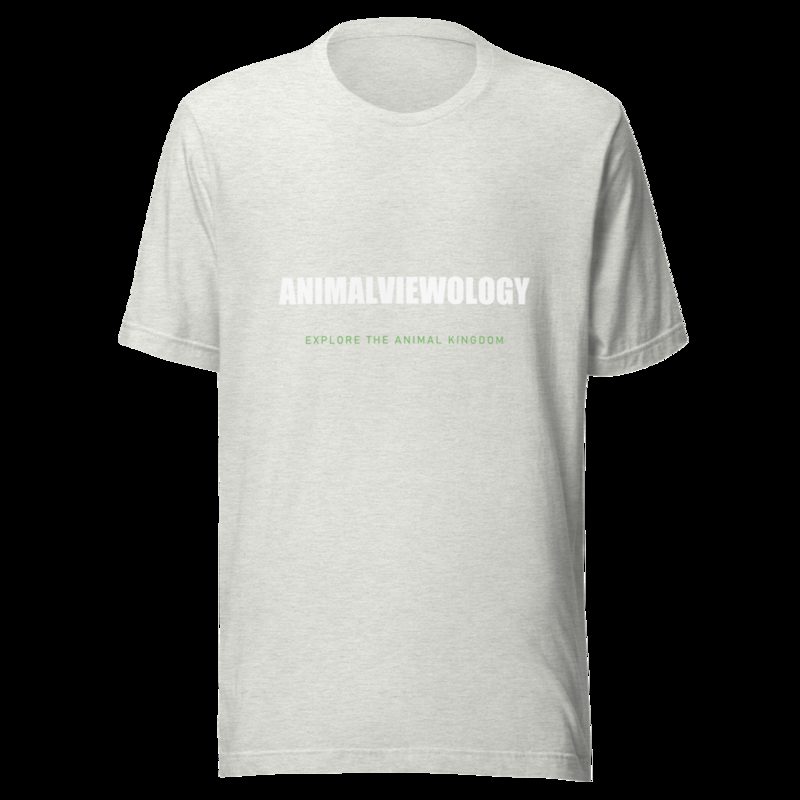 AnimalViewology Wordmark Tee Ash