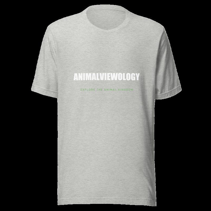 AnimalViewology Wordmark Tee Athletic Heather