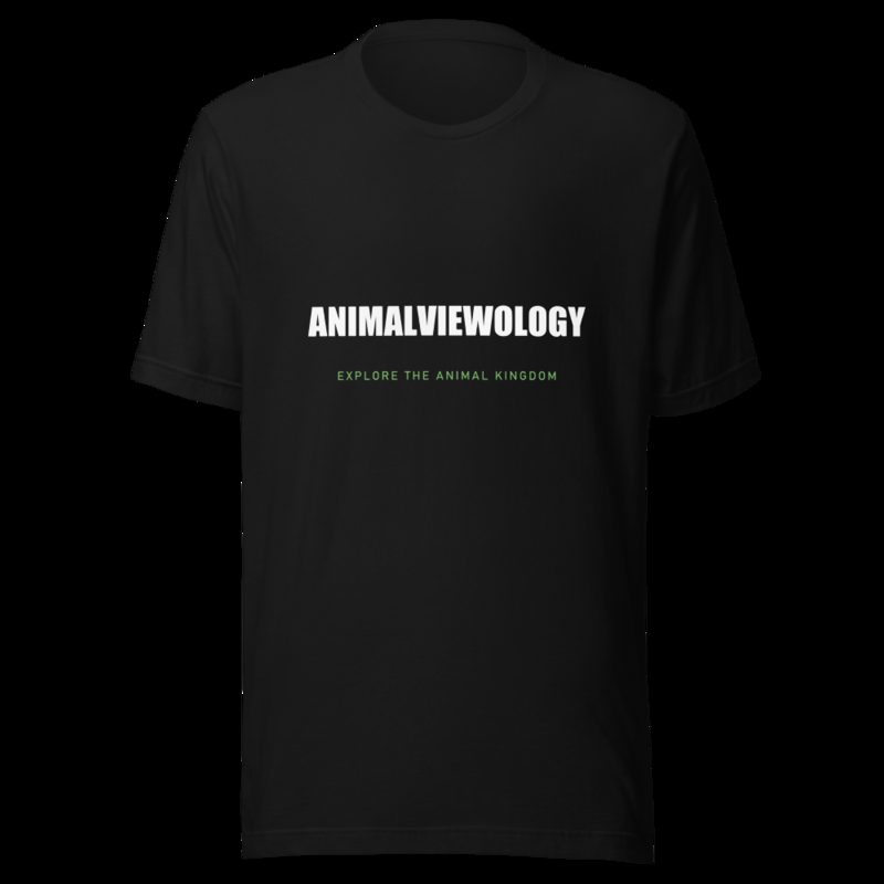 AnimalViewology Wordmark Tee Black