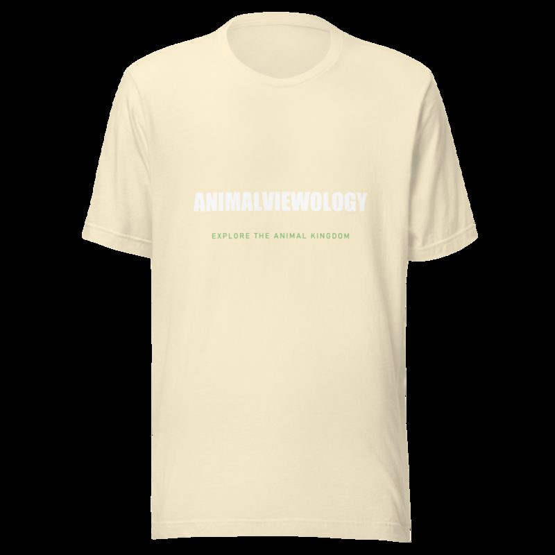 AnimalViewology Wordmark Tee Natural