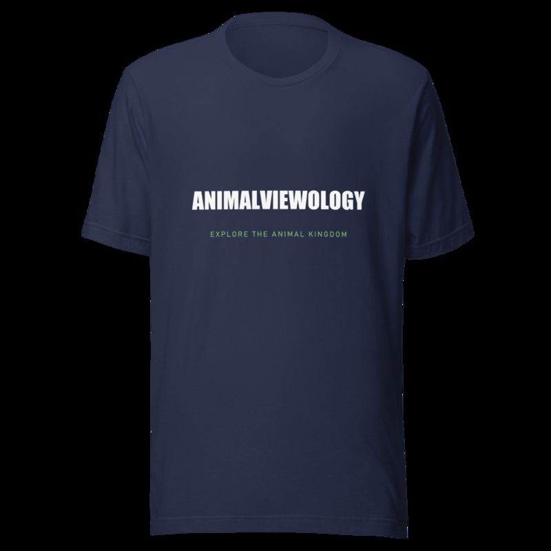 AnimalViewology Wordmark Tee Navy