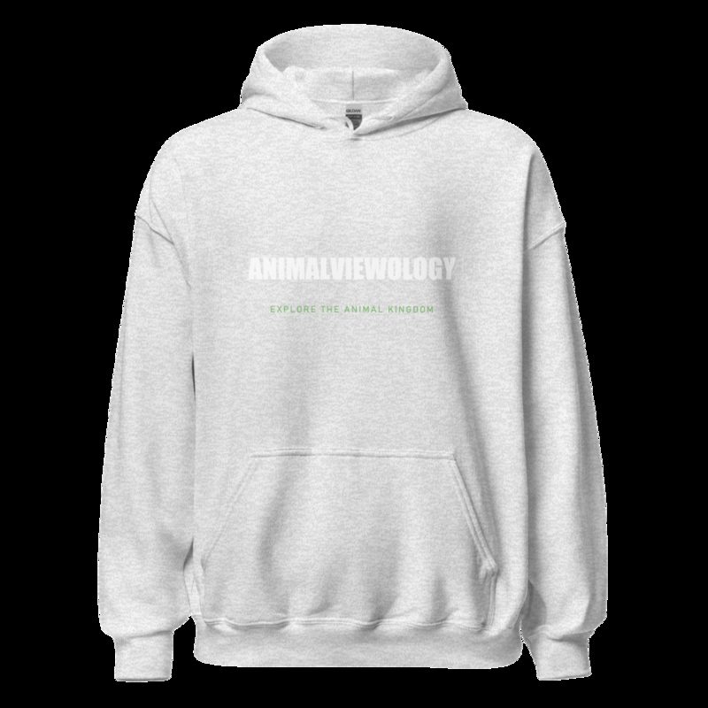 AnimalViewology Wordmark Hoodie Ash