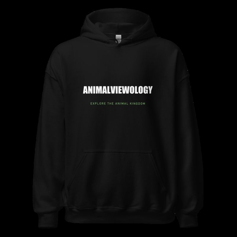 AnimalViewology Wordmark Hoodie Black