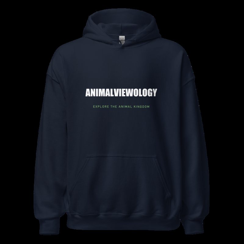 AnimalViewology Wordmark Hoodie Navy