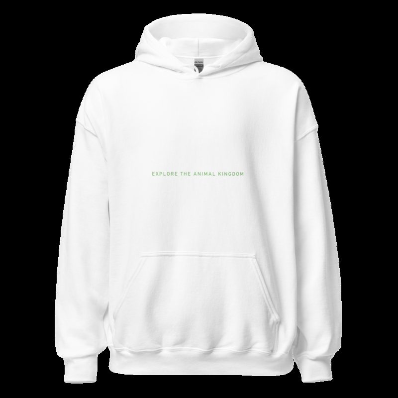 AnimalViewology Wordmark Hoodie White