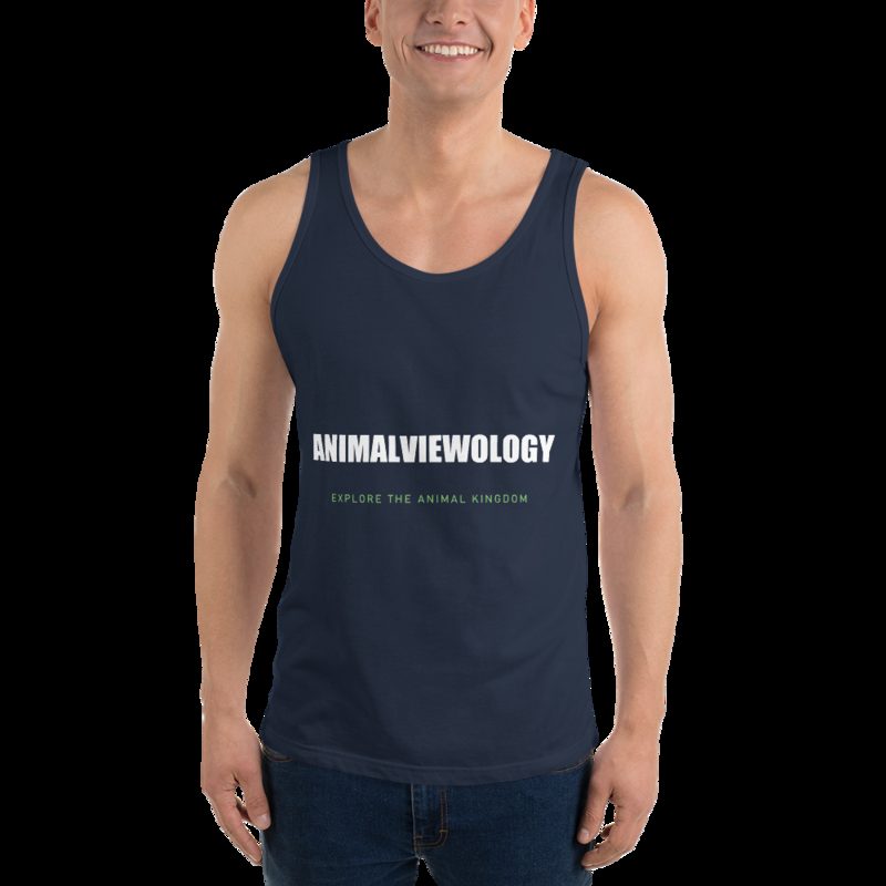 AnimalViewology Wordmark Tank Navy