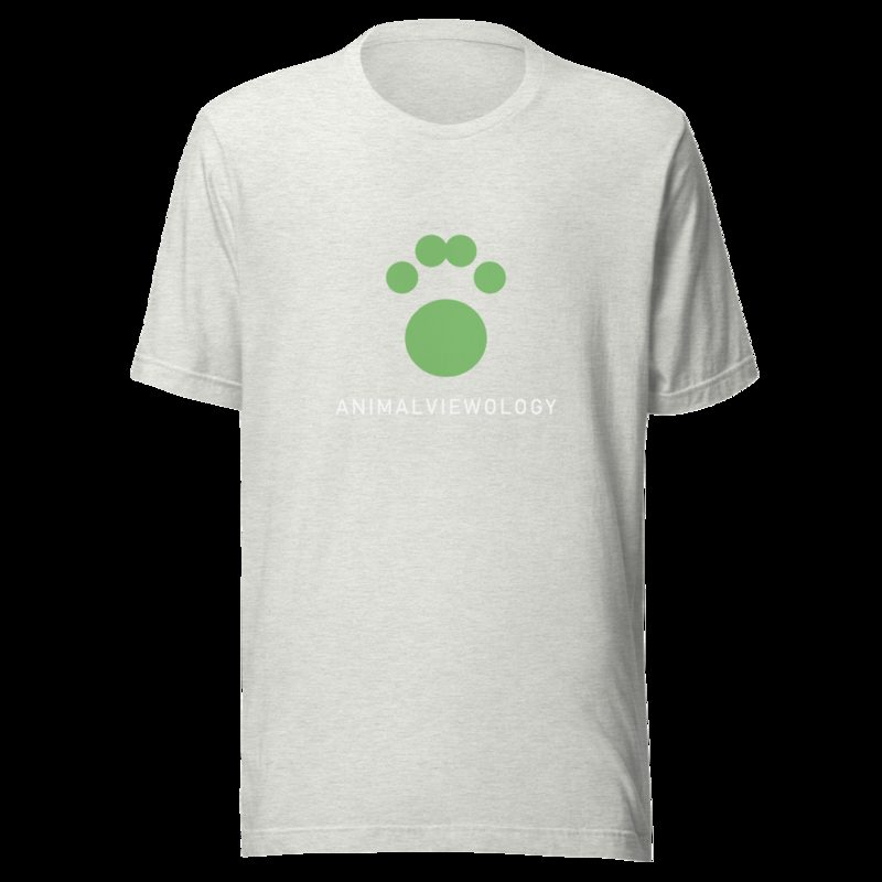 AnimalViewology Paw Tee Ash