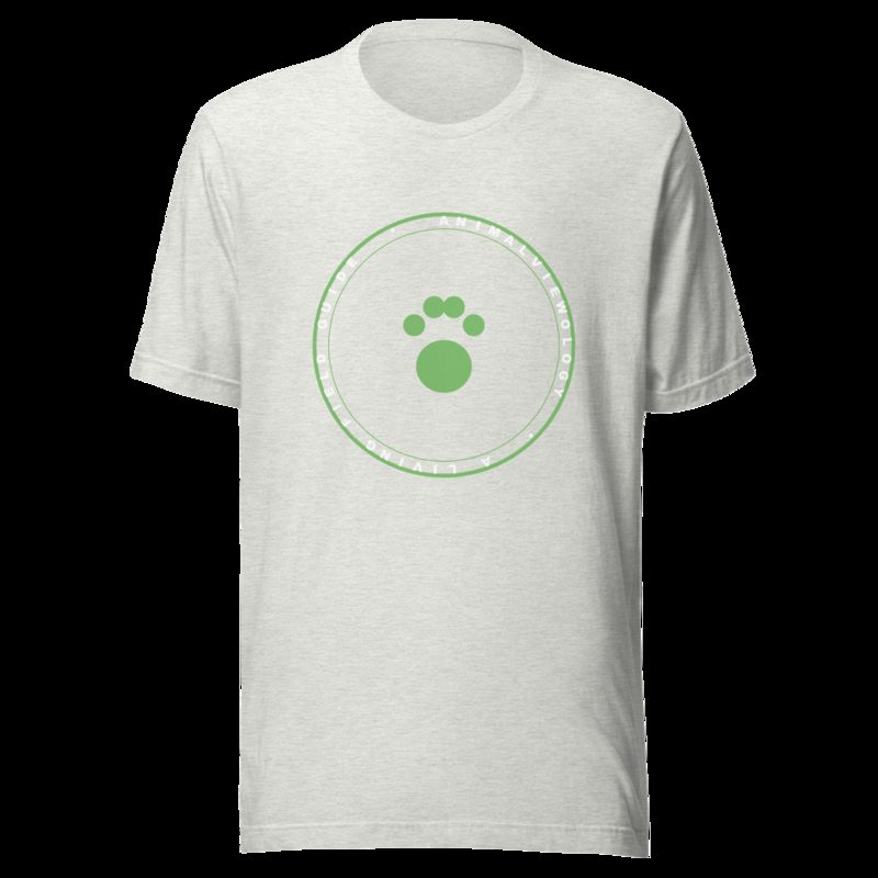 AnimalViewology Badge Tee Ash