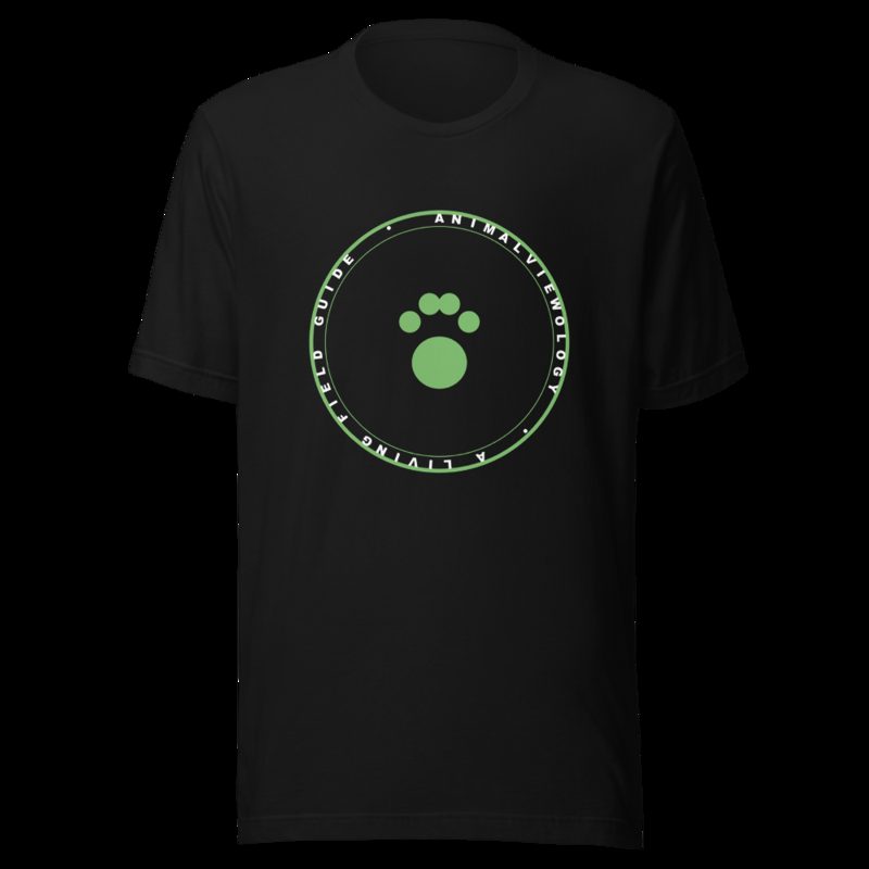 AnimalViewology Badge Tee Black