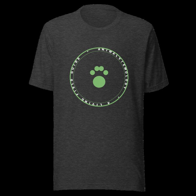 AnimalViewology Badge Tee Dark Grey Heather