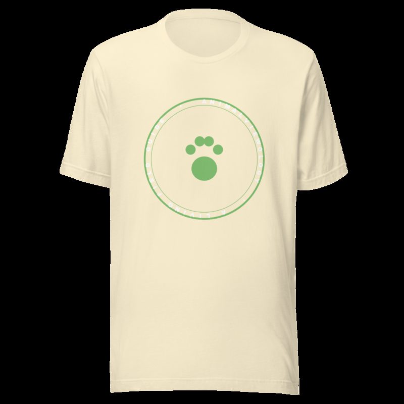 AnimalViewology Badge Tee Natural