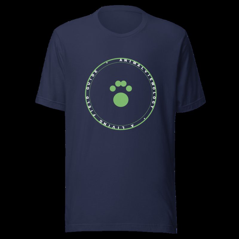 AnimalViewology Badge Tee Navy