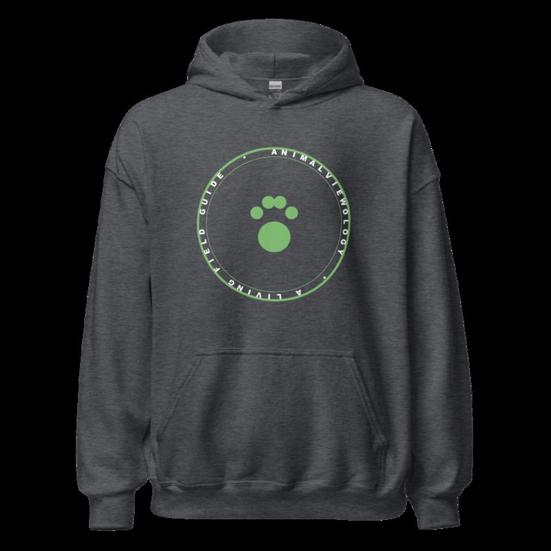 AnimalViewology Badge Hoodie Dark Heather