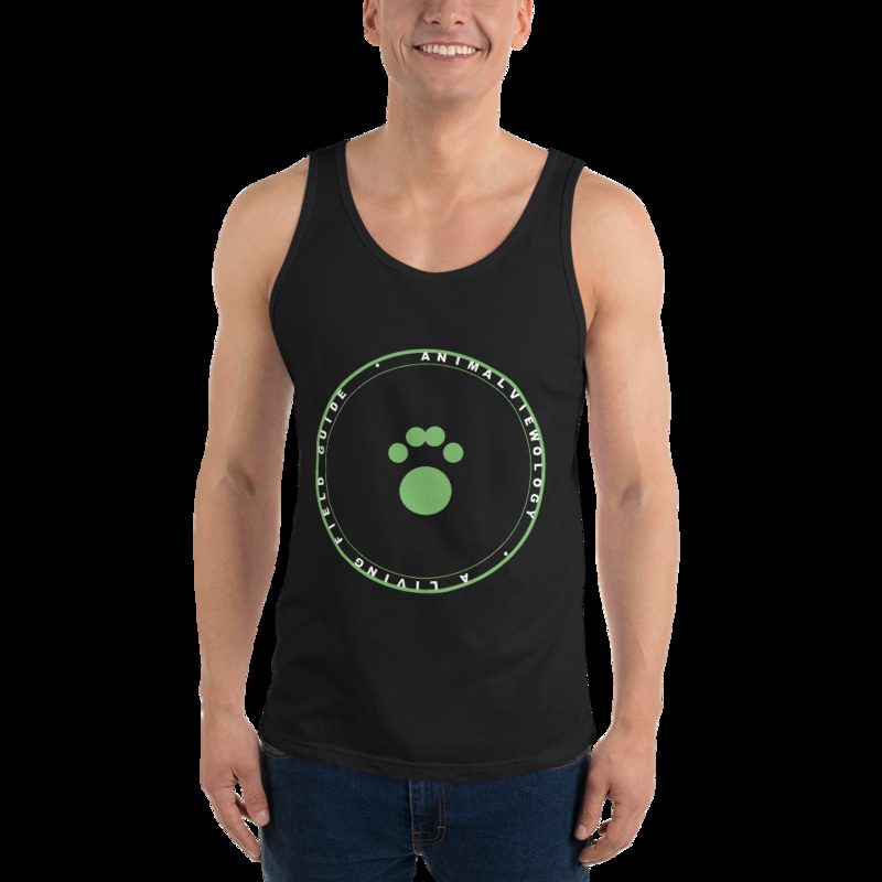 AnimalViewology Badge Tank Black