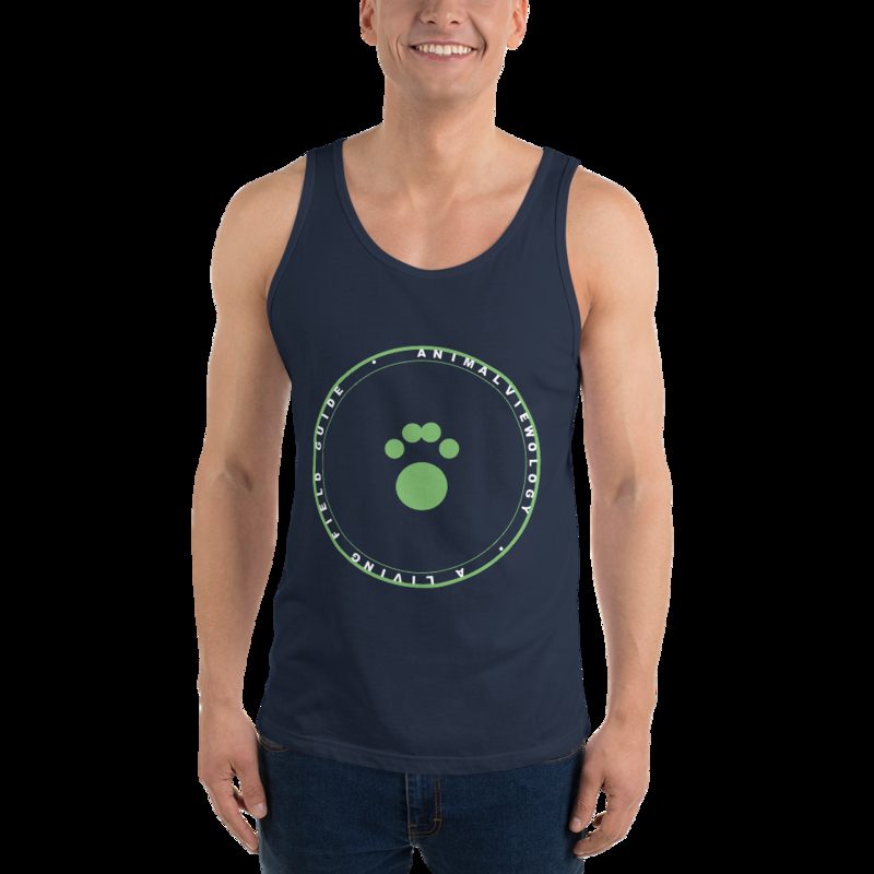 AnimalViewology Badge Tank Navy