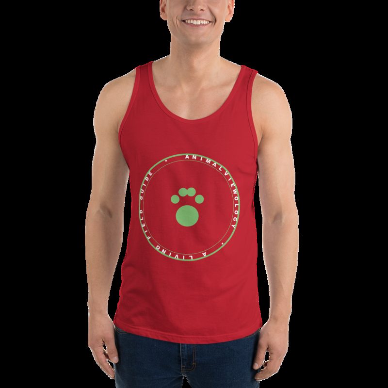 AnimalViewology Badge Tank Red