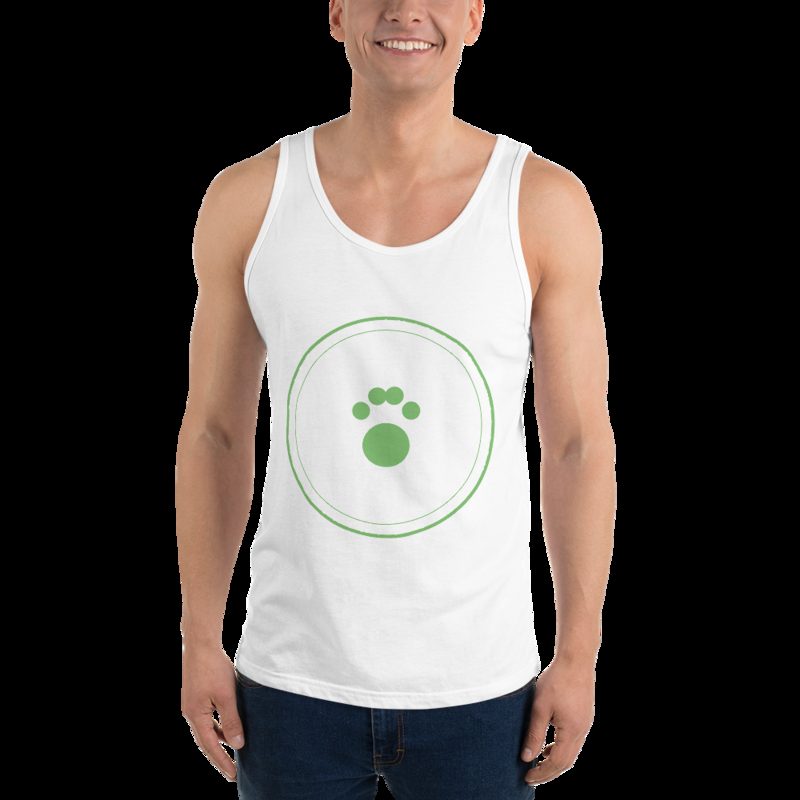 AnimalViewology Badge Tank White