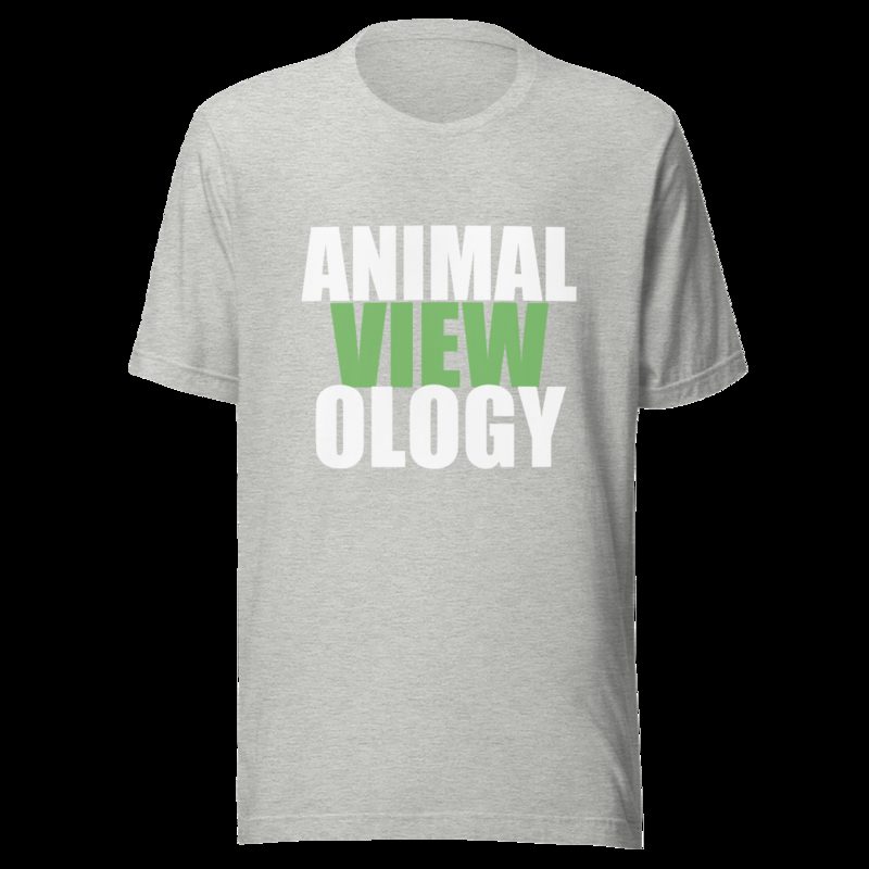 AnimalViewology Stacked Tee Athletic Heather