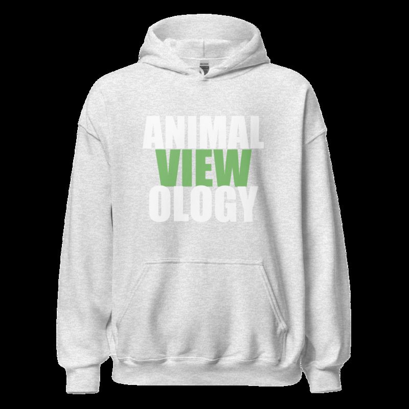AnimalViewology Stacked Hoodie Ash