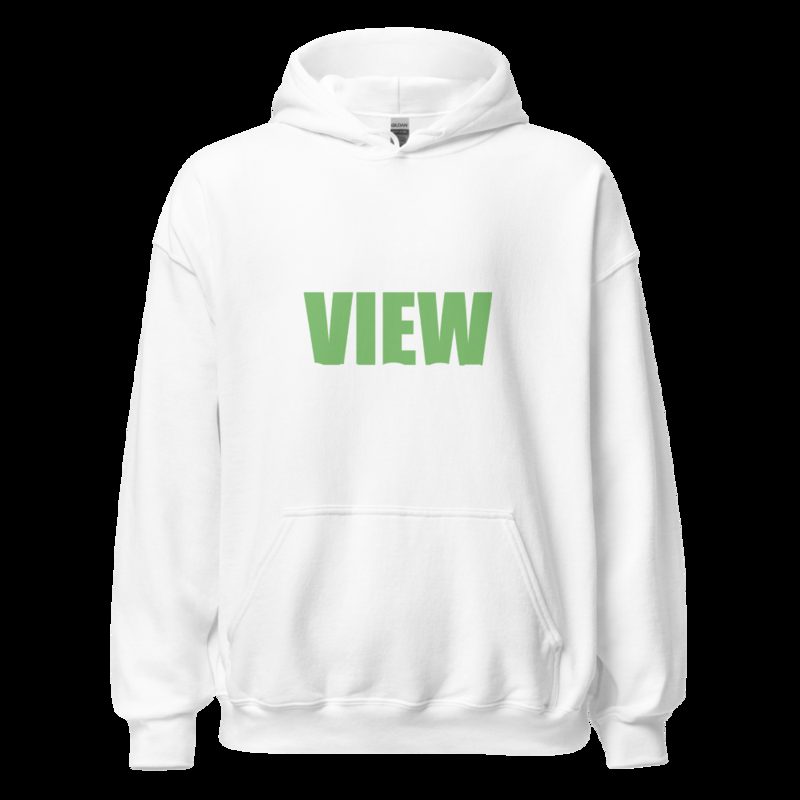 AnimalViewology Stacked Hoodie White