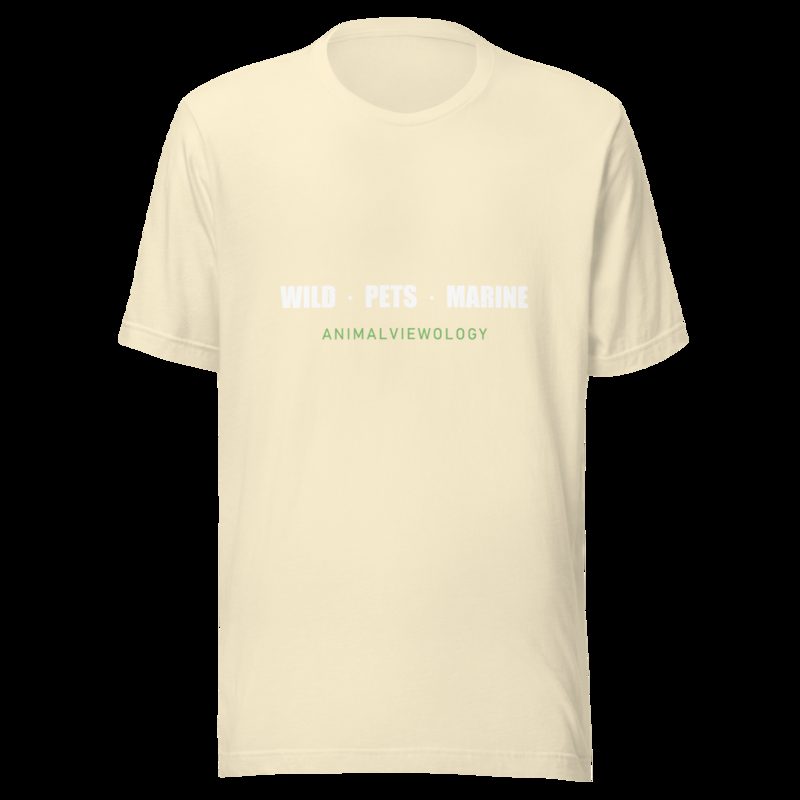 AnimalViewology Wild Pets Marine Tee Natural