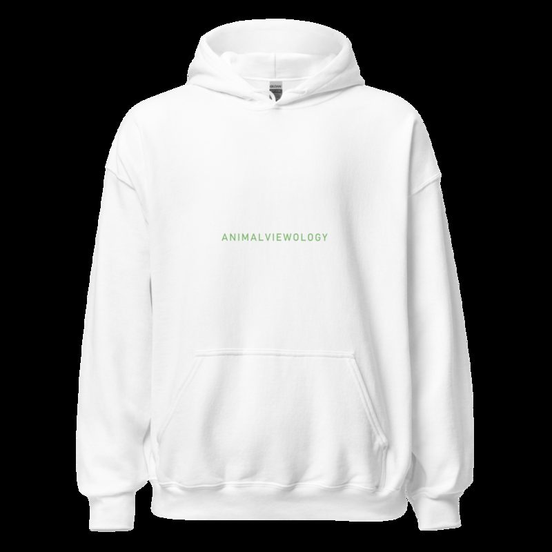 AnimalViewology Wild Pets Marine Hoodie White