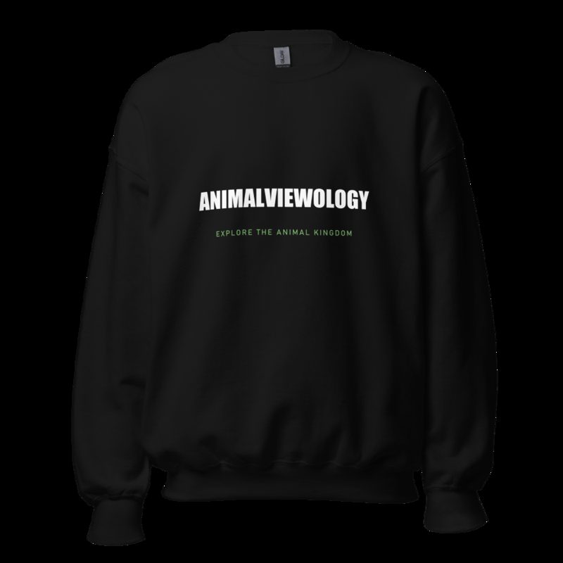 AnimalViewology Wordmark Sweatshirt Black
