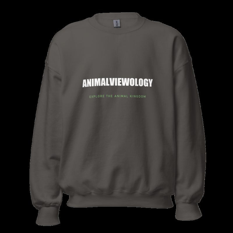 AnimalViewology Wordmark Sweatshirt Charcoal