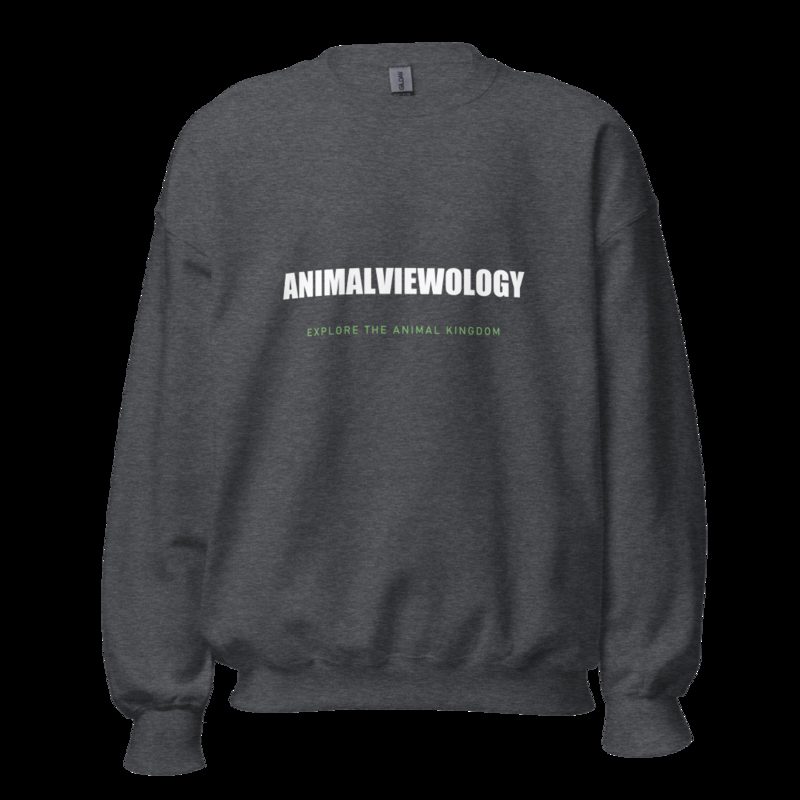 AnimalViewology Wordmark Sweatshirt Dark Heather