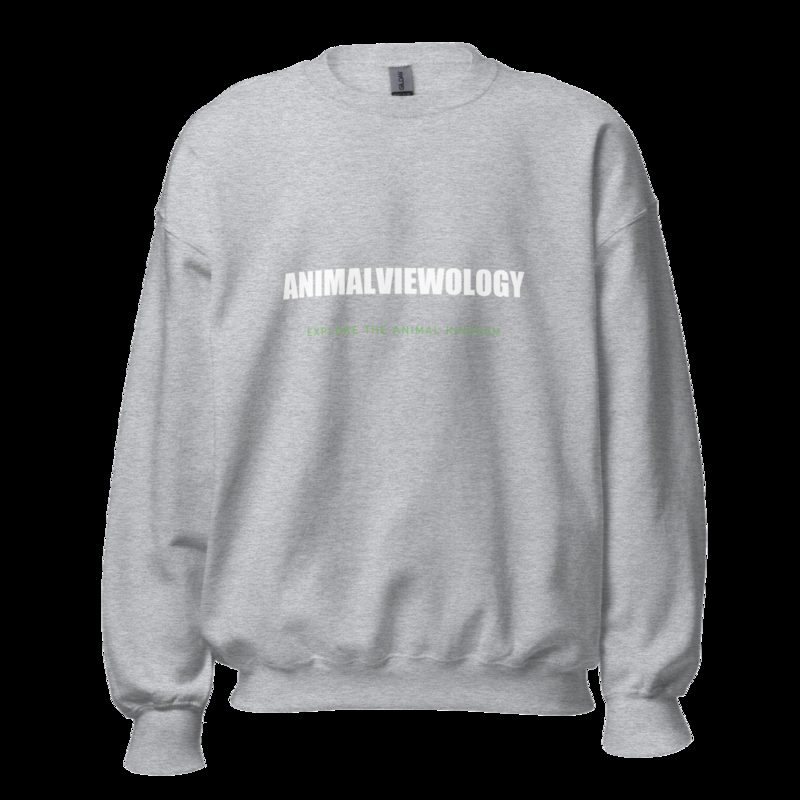 AnimalViewology Wordmark Sweatshirt Sport Grey