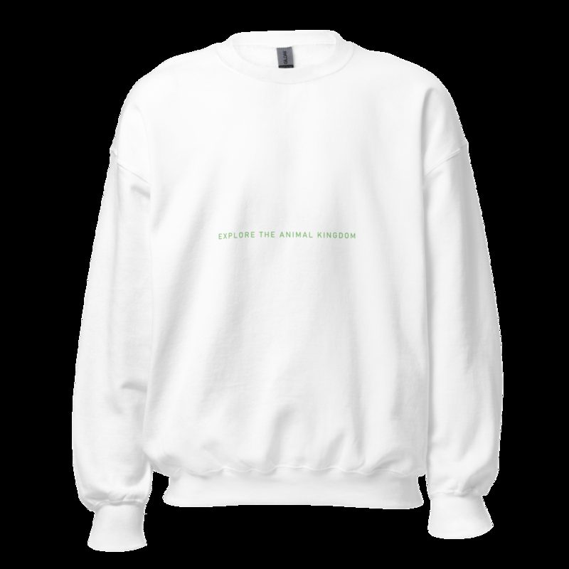 AnimalViewology Wordmark Sweatshirt White