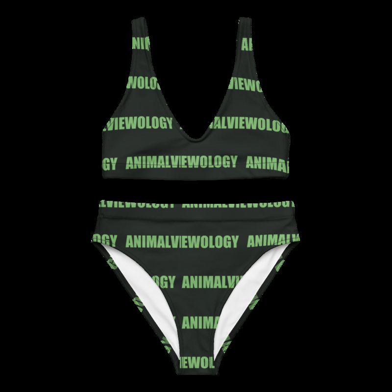 AnimalViewology Wordmark Bikini White