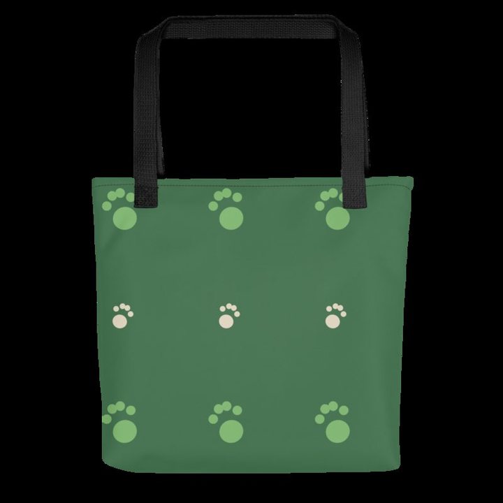 Animal Viewology Paws Tote Bag in Black