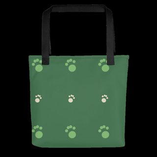 Animal Viewology Paws Tote Bag Black