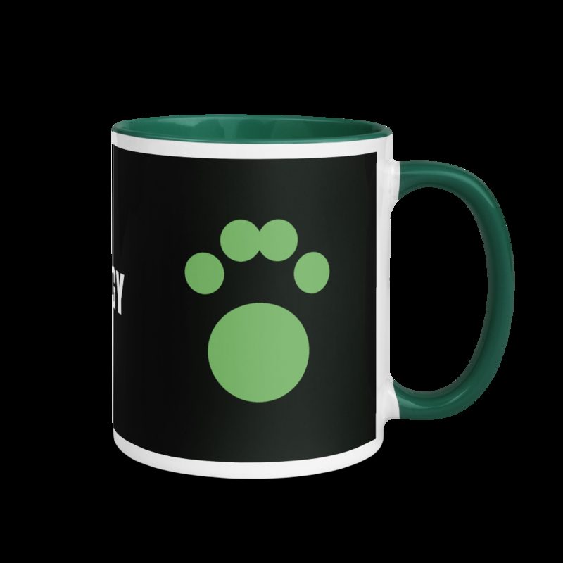 AnimalViewology Mug Dark Green