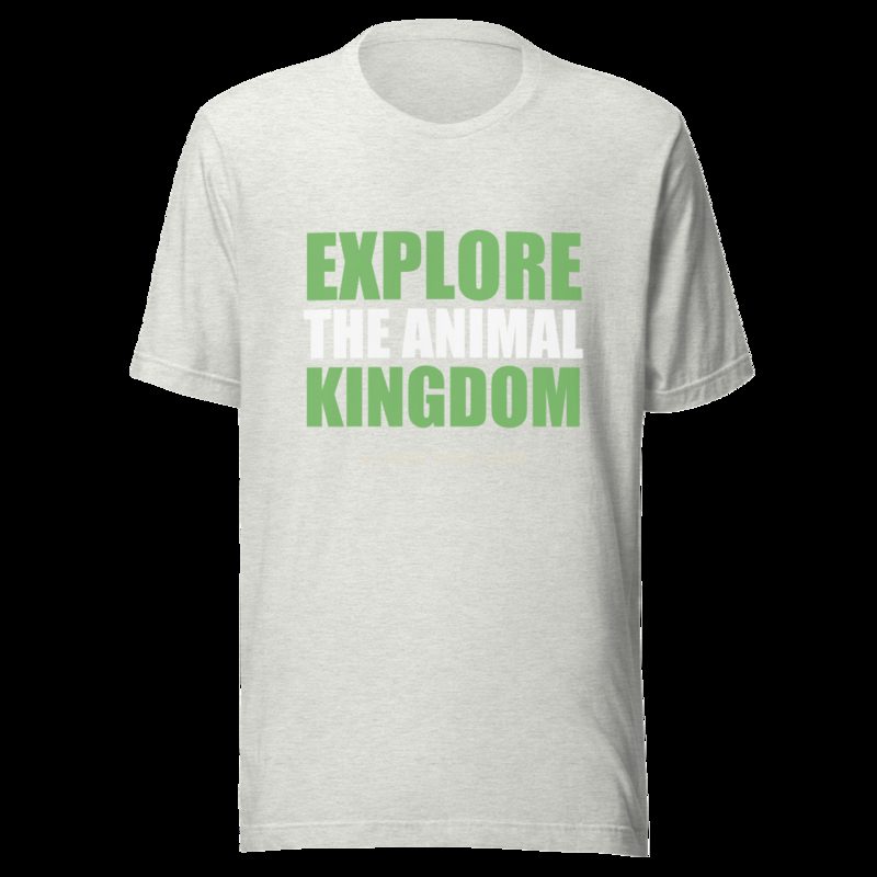 AnimalViewology Explore Tee Ash