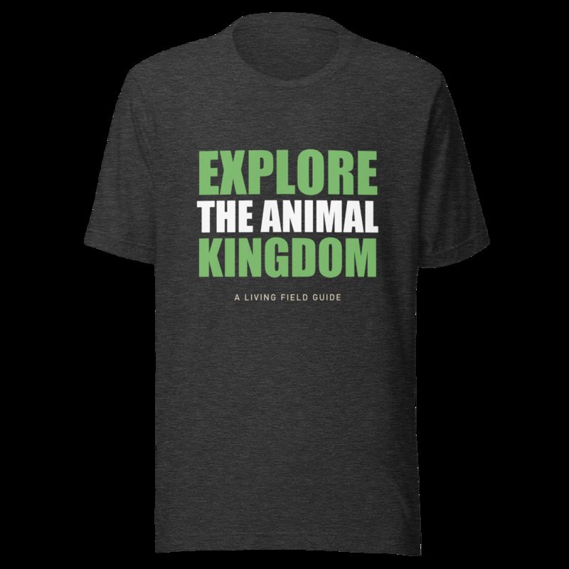 AnimalViewology Explore Tee Dark Grey Heather