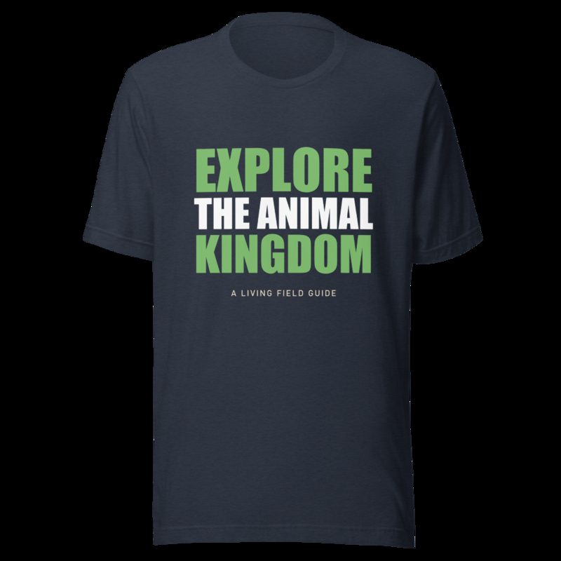AnimalViewology Explore Tee Heather Navy