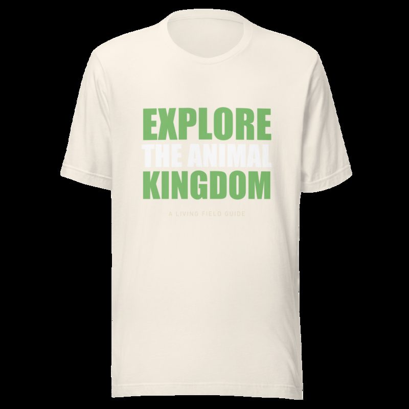 AnimalViewology Explore Tee Vintage White
